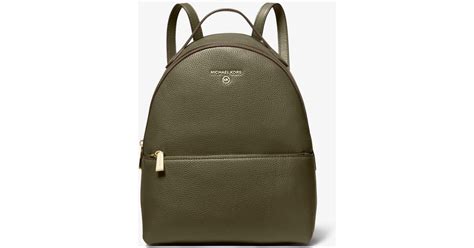 michael kors neon green backpack|michael kors olive green handbag.